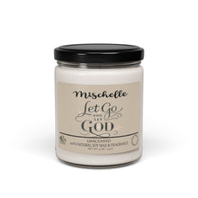 Load image into Gallery viewer, Personalized Let Go and Let God Candle – A Faith-Inspired Scented Gift 9oz