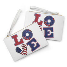 Load image into Gallery viewer, Patriotic Love Clutch Bag
