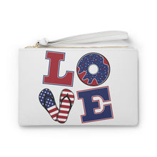 Load image into Gallery viewer, Patriotic Love Clutch Bag