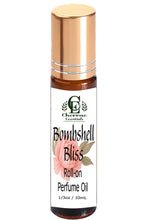 Load image into Gallery viewer, Bombshell Bliss Perfume Oil – Fruity Floral Glamour (10ml Roll-On)