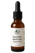 Load image into Gallery viewer, Peppermint and Orange Beard Oil