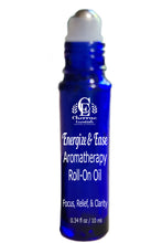 Load image into Gallery viewer, Energize & Ease Aromatherapy Roll-On – Wintergreen & Lemongrass for Focus, Relief & Clarity (10ml)