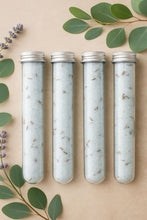 Load image into Gallery viewer, Eucalyptus & Lavender Bath Soak Tube Set | Relaxing Aromatherapy Spa Gift | Vegan & Cruelty-Free Soothing Mineral Soak