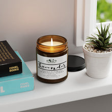 Load image into Gallery viewer, Lavender Soy Candle 8oz - Serenity in Bloom