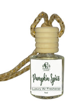 Load image into Gallery viewer, Pumpkin Spice Car Diffuser Air Freshener – Cozy Fall Aromatherapy Scent for Your Car