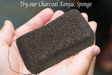 Load image into Gallery viewer, Charcoal Konjac Sponges
