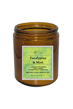 Load image into Gallery viewer, Eucalyptus and Mint Aromatherapy Candle
