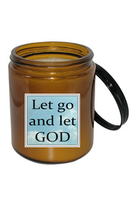 Let Go and Let GOD Candle