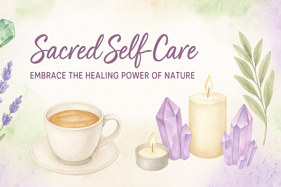 Sacred Synergy: How Herbs, Crystals, and Self-Care Rituals Transform Your Wellness Journey