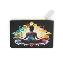 Load image into Gallery viewer, Meditation Lotus Mini Clutch — Colorful Chakra Yoga Wallet
