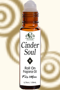 Cinder Soul – Masculine Roll-On Fragrance Oil | Long-Lasting & Vegan