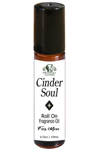 Cinder Soul – Masculine Roll-On Fragrance Oil | Long-Lasting & Vegan