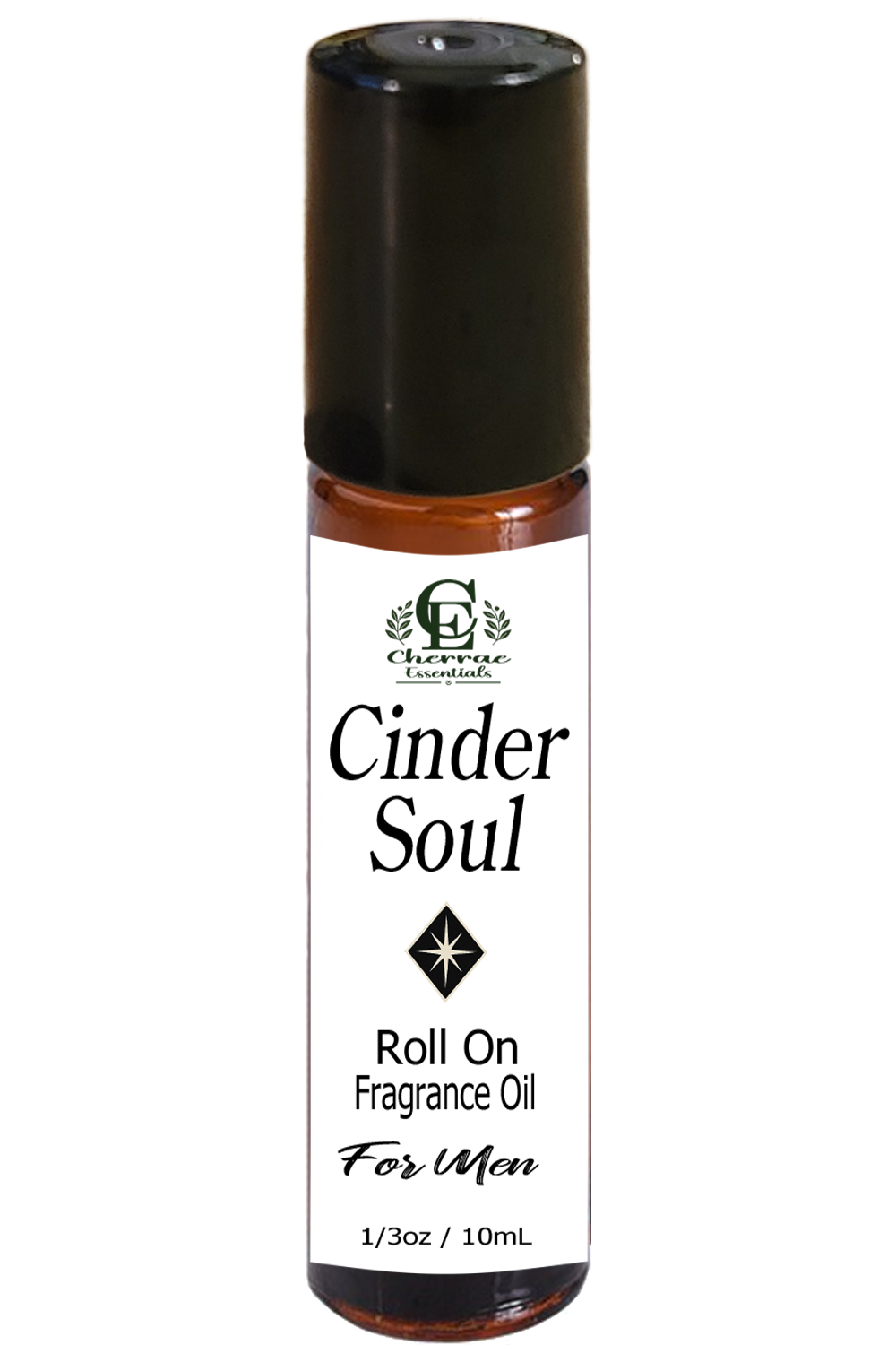 Cinder Soul – Masculine Roll-On Fragrance Oil | Long-Lasting & Vegan