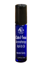 Load image into Gallery viewer, Calm &amp; Focus Aromatherapy Roll-On – Mental Clarity &amp; Stress Relief Blend
