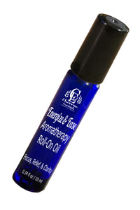 Energize & Ease Aromatherapy Roll-On – Wintergreen & Lemongrass for Focus, Relief & Clarity (10ml)