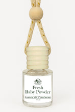 Load image into Gallery viewer, Fresh Baby Powder Car Diffuser – Soft &amp; Comforting Luxury Hanging Air Freshener
