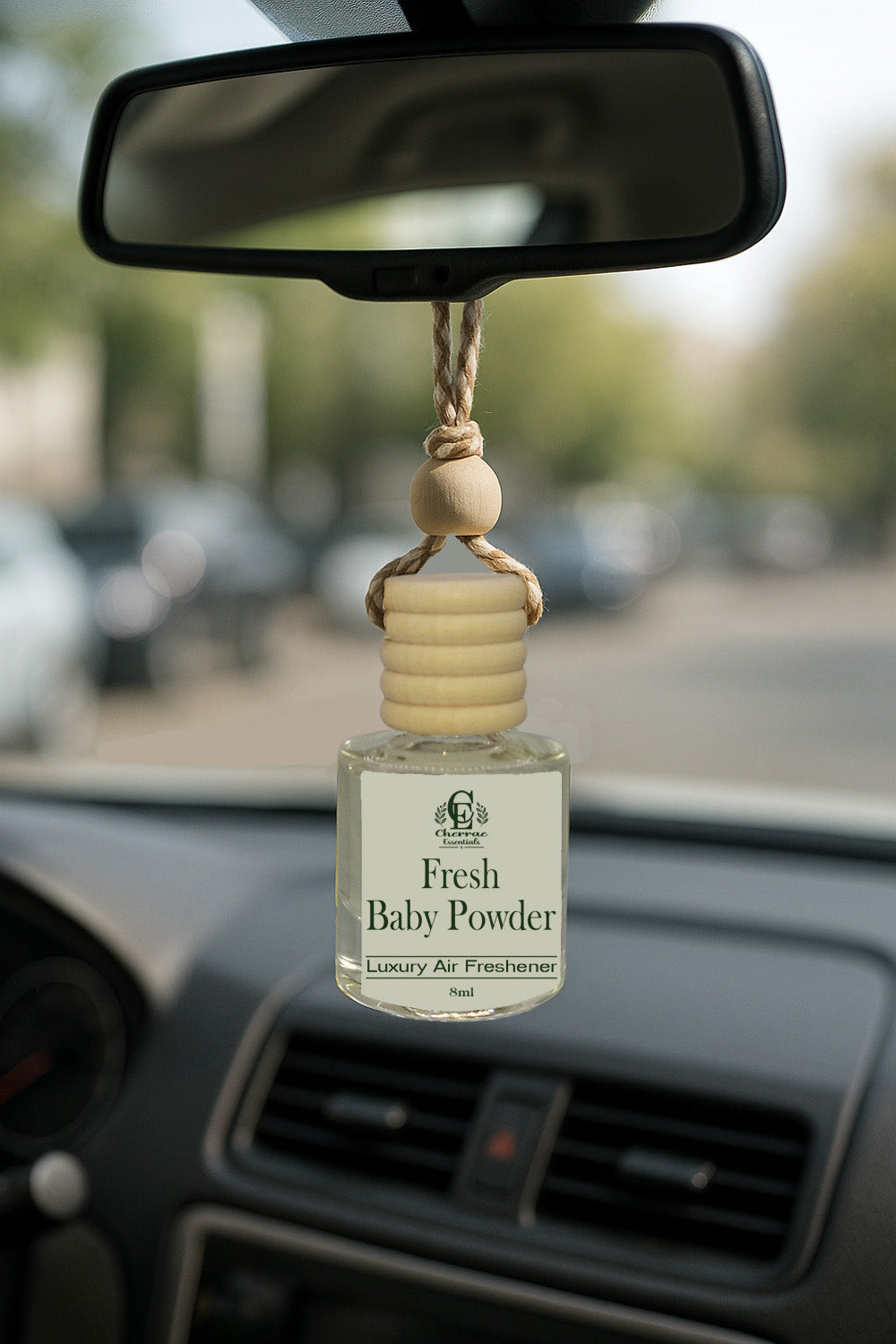 Fresh Baby Powder Car Diffuser – Soft & Comforting Luxury Hanging Air Freshener