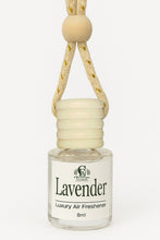 Load image into Gallery viewer, Lavender Luxury Car Diffuser | Long-Lasting Air Freshener, Aromatherapy Hanging Bottle, Relaxing Floral Scent
