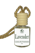 Load image into Gallery viewer, Lavender Luxury Car Diffuser | Long-Lasting Air Freshener, Aromatherapy Hanging Bottle, Relaxing Floral Scent
