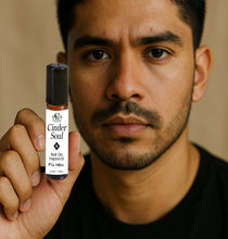 Load image into Gallery viewer, Cinder Soul – Masculine Roll-On Fragrance Oil | Long-Lasting &amp; Vegan
