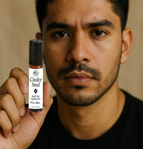 Cinder Soul – Masculine Roll-On Fragrance Oil | Long-Lasting & Vegan