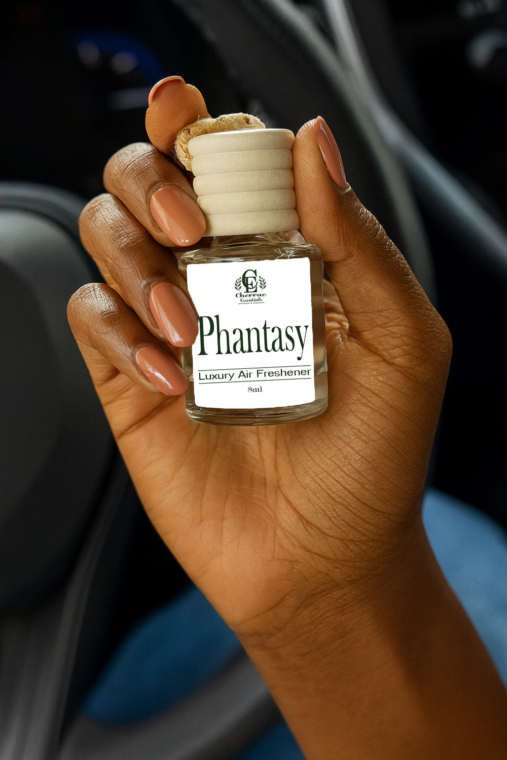 Phantasy Car Diffuser – Luxury Hanging Air Freshener | Long-Lasting Aromatherapy for Car & Home