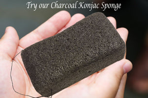 Charcoal Konjac Sponges