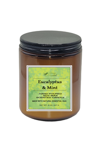 Eucalyptus and Mint Aromatherapy Candle