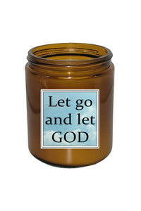 Let Go and Let GOD Candle