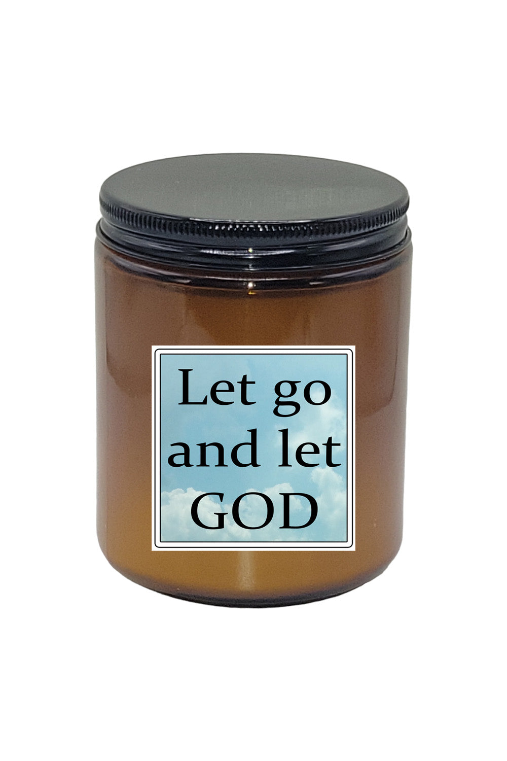 Let Go and Let GOD Candle