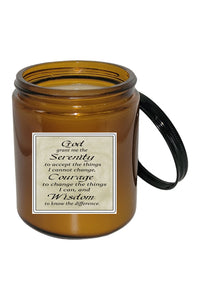 Serenity Prayer Candle